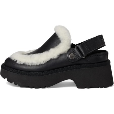 UGG Esmee Leather Clog Texture Agréable Toucher